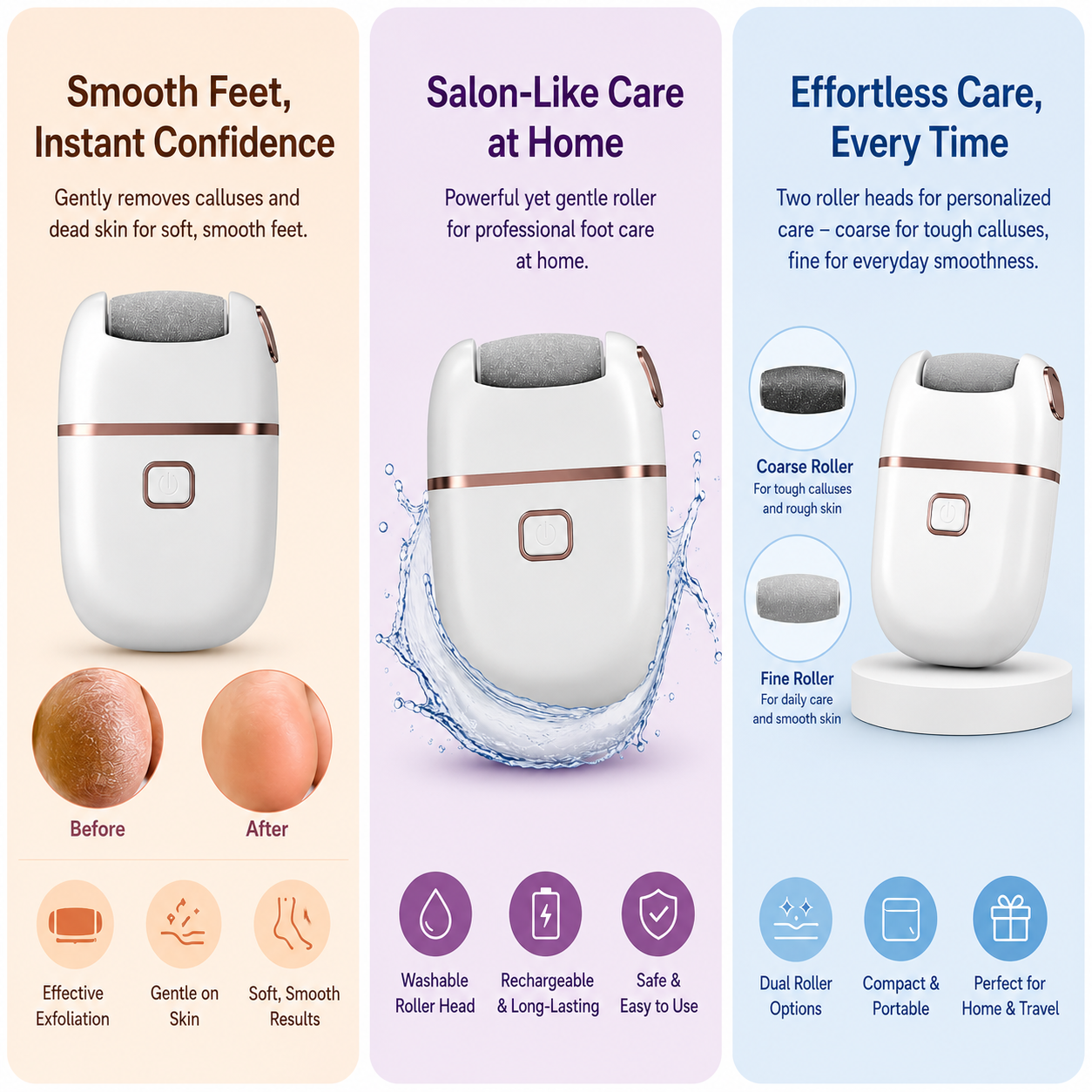 Electric Callus Remover for Smooth Feet 👣